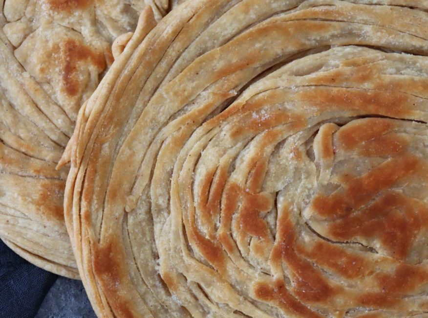 wheat laccha paratha